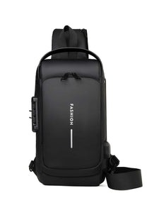 Mochila Sling Antirrobo con Puerto USB – Estilo y Seguridad en un Solo Accesorio