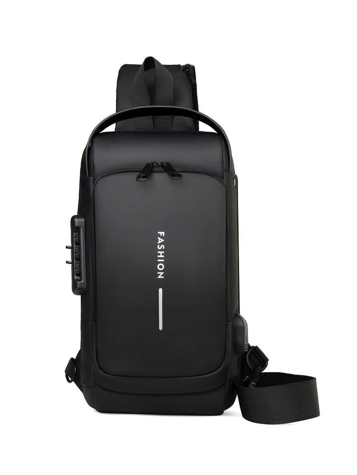 Mochila Sling Antirrobo con Puerto USB – Estilo y Seguridad en un Solo Accesorio