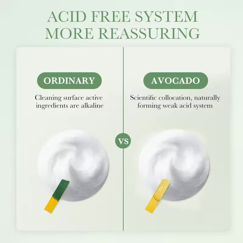 SADOER Limpiador Facial con Extracto de Aguacate 100g - Hidratación y Limpieza Profunda para una Piel Radiante ✅