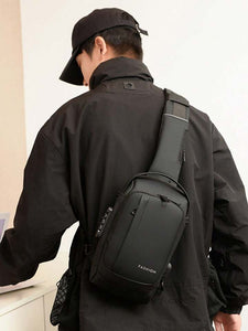 Mochila Sling Antirrobo con Puerto USB – Estilo y Seguridad en un Solo Accesorio